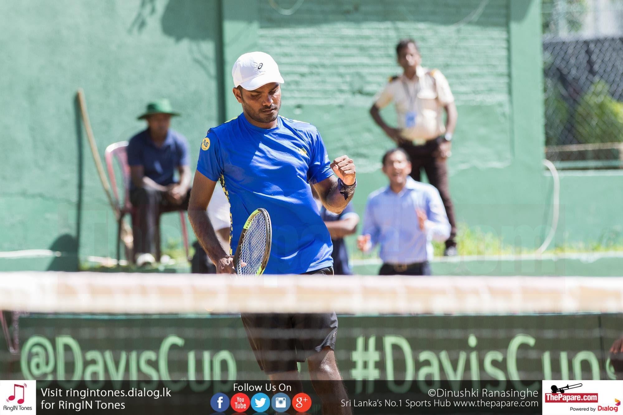 Godamanne is undoubtedly Sri Lanka's most accomplished Davis Cup Player