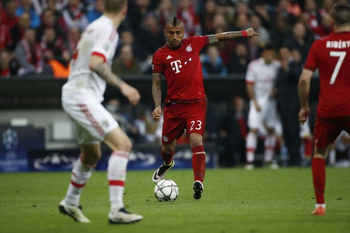 Vitoria warns Bayern to expect a fight at Benfica Arturo Vidal