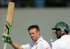 De Villiers concerned about long-term future South Africa's AB de Villiers celebrates after scoring a century (100 runs) on the final day of a two-day cricket match between an Indian Board President's XI and South Africa