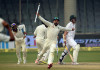 India overcome defiant South Africa for crushing win India's captain Virat Kohli (C) celebrates after winning the fourth Test