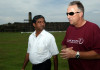 Jayananda Warnaweera gets 3 year ban from ICC Former England cricketer Ian Botham (R) walks with stadium curator Jayananda Warnaweera at the Galle International Cricket Stadium in Galle, 20 April 2005. The stadium was submerged by the 26 December 2004 tsunamis and is not yet suitable for international matches. Botham is on a fact-finding mission to help tsunami victims and rebuild ravaged areas. AFP PHOTO/Sena VIDANAGAMA / AFP / SENA VIDANAGAMA