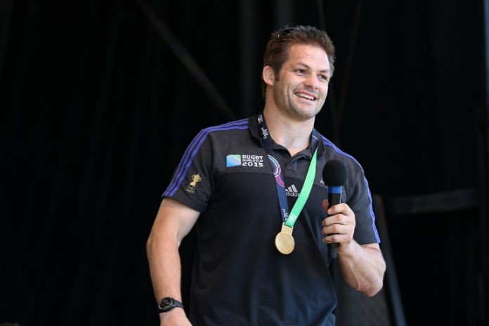New Zealand's All Blacks rugby team captain Richie McCaw ©AFP