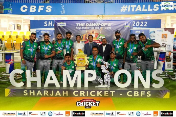 Schools Cricket Sixers in the UAE.