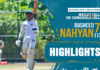 WATCH – Rasheed Nahyan 78 (133) vs Sri Sumangala College | U19 Division 1 Tier ‘B’ Two Day Tournament