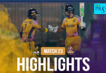 HIGHLIGHTS – Peshawar Zalmi vs Quetta Gladiators | PSL 2026 – Match 23