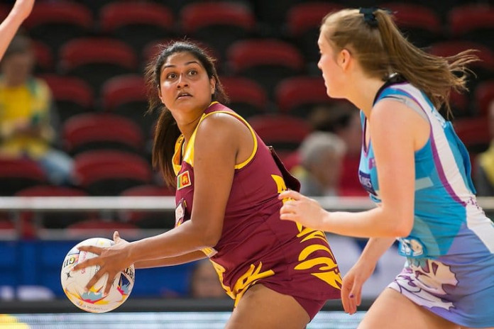 official netball squad for Asia championship