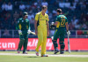 Mennie the surprise in Australia squad for SAfrica Australian bowler Joe Mennie (C)