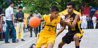DSSC v Mahanama College Annual Basketball Encounter 2015