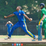 St. Aloysius College, Galle recorded a stunning 2-wicket victory over the strong Isipathana College outfit in their ‘Singer Trophy’ Under 19 Schools T20 Tournament 2015/16 Pre- Quarter Final encounter played at Mahinda College, Grounds on Thursday. With this win, St. Aloysius College advanced to the quarter-finals where they will take on S. Thomas’ College, Mount Lavinia. After opting to bat first, Isipathana managed to score only 104 runs as they were bowled out in the penultimate delivery of their innings. Wicket-keeper batsman Vishad Randika top- scored with 25 while left-handed vice-captain Pramod Maduwantha made 17. In-form bowlers, Ravindu Sanjana and Sajith Sankalpa took 4 wickets each. The boys from Galle chased down the target with two balls to spare. Gihan Niroshan played a blinder of an innings to anchor them to victory scoring an unbeaten 37 runs. Left-arm spinner Lahiru Dilshan picked up 3 wickets for the hosts’. Isipathana - 104 in 19.5 overs (Vishad Randika 25, Pramodh Madhuwantha 17, Ravindu Sanjana 4/10, Sajith Sankalpa 4/17) St. Aloysius - 106/8 in 19.4 overs (Gihan Niroshan 37 n.o., Navindu Nirmal 17, Lahiru Dilshan 3/19