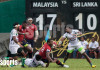 මැලේසියාවේ ක්රීඩකයෝ ශ්රී ලංකා ශූරයින්ව මට්ටු කරයි Sri Lanka vs Malaysia
