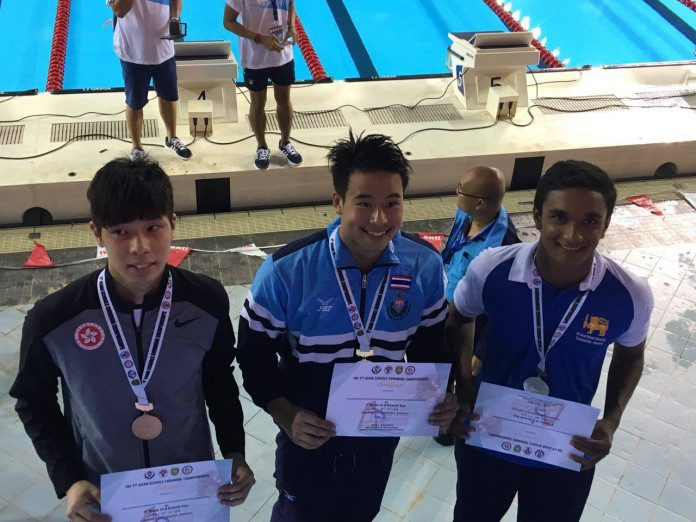 two silver medals from Akalanka Peiris