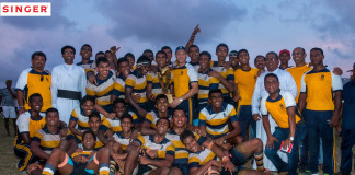 St.Peter's College v Trinity College (Schools Rugby 2015)