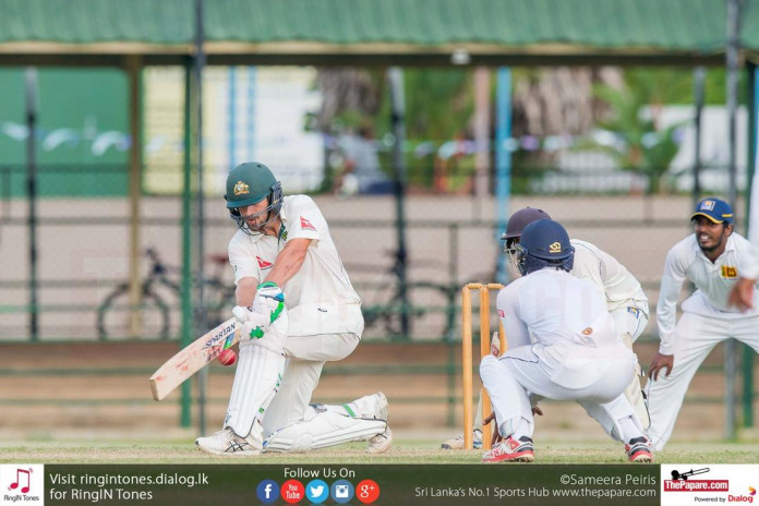 Australia v Sri Lanka XI 2nd day