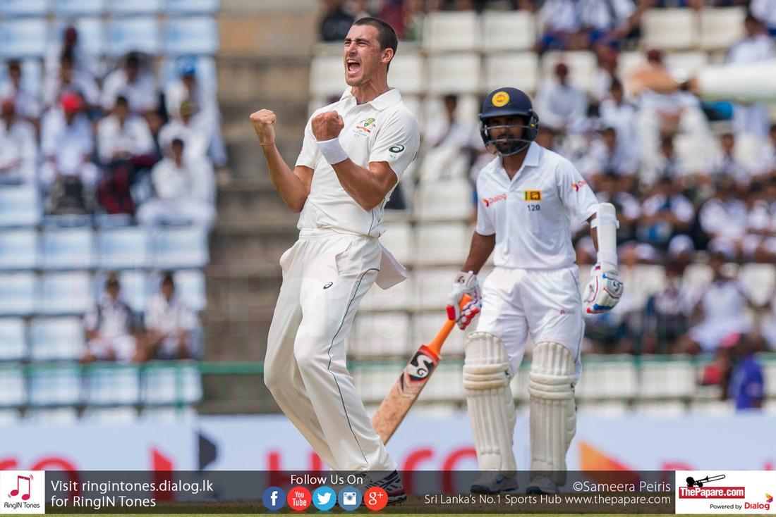 Sri Lanka vs Australia - 1st test match day 1