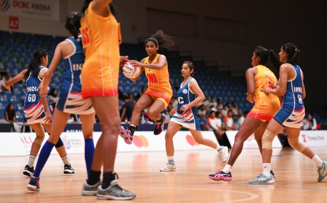 Indian File Netball Sri Lanka down India; maintains perfect record