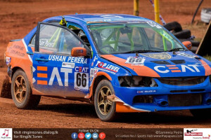 Ushan Perera’s Victory lap after the super car event