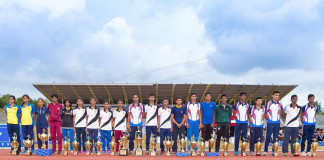 පාසල් ක්රීඩක ක්රීඩිකාවෝ වාර්තා පොත් අලුත් කරයි Senior John Tarbet final day report