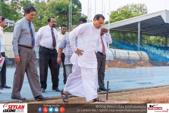 Sports Minister promises Sugathadasa Stadium Sports Minister promises Sugathadasa Stadium