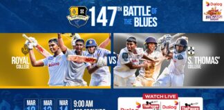 LIVE – Royal College vs S. Thomas’ College – 147th Battle of the Blues 2026 147th Battle of the Blues 2026