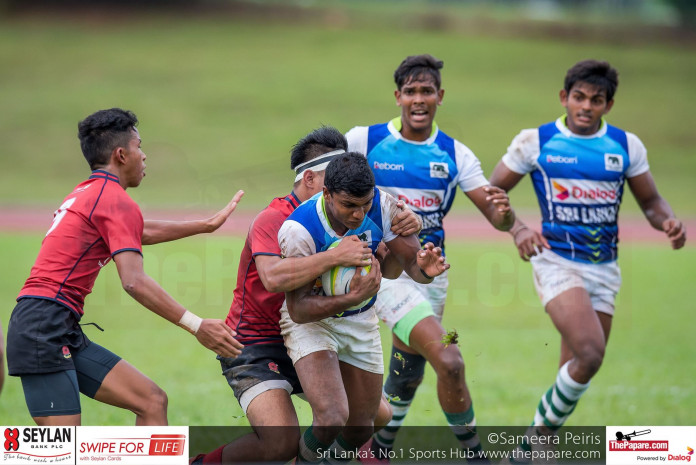 Sri Lanka Vs Malaysia - Asia U19 Rugby Championship 2016
