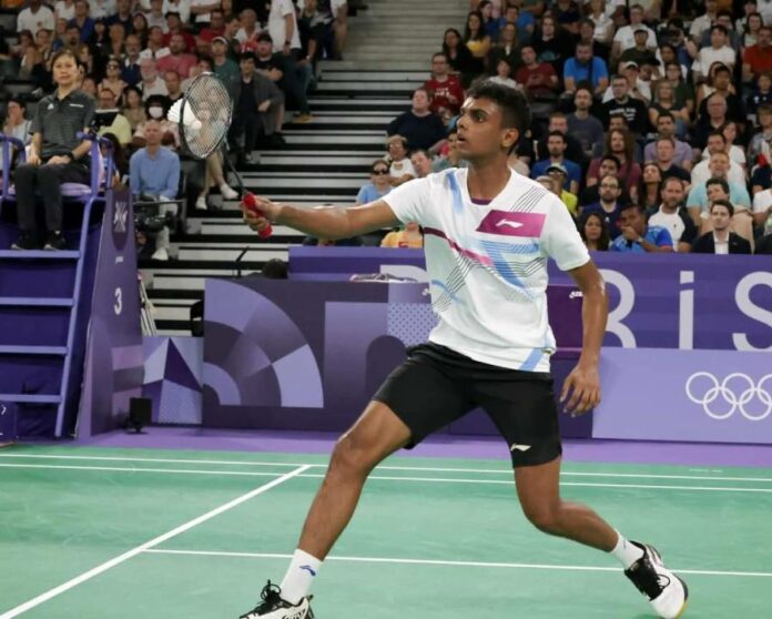 Viren Nettasinghe Paris Olympics Badminton