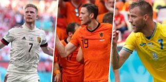 Ukraine v North Macedonia, Denmark v Belgium, Netherlands v Austria