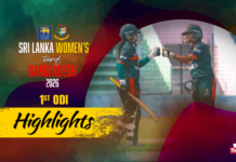 WATCH – HIGHLIGHTS – 1st ODI | Sri Lanka Women’s tour of Bangladesh 2026