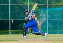 WATCH – Mahela Jayawardene 51 (27) vs International Rugby Stars Mahela Jayawardene