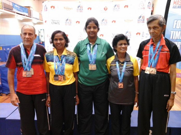 Sri Lankan Veterans at Australian Masters Games