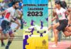 2023 Sports Calendar Released
