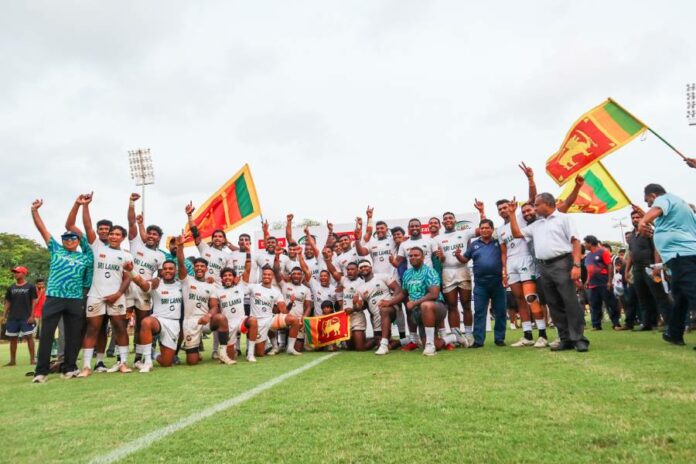 Sri lanka Tuskers vs Malaysia 2025 asian rugby championship