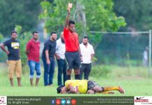 Football referees on strike?