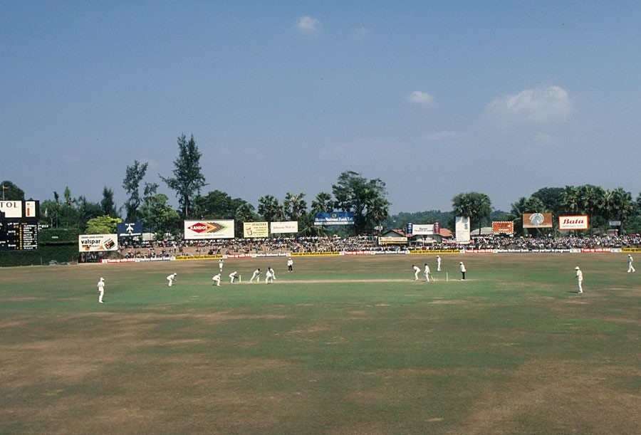 Sri Lanka at their inaugural Test match (Image courtesy – Getty Images)