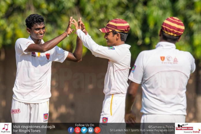 Singer Schools u17 cricket Ananda v DS Senanayake College