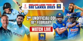 England Lions tour of Sri Lanka 2023