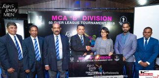 2nd Fair & Lovely Men MCA B Division