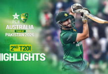 HIGHLIGHTS – 2nd T20I – Australia tour of Pakistan 2026