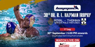 30th Dr. R. L Hayman Trophy - 1st Leg