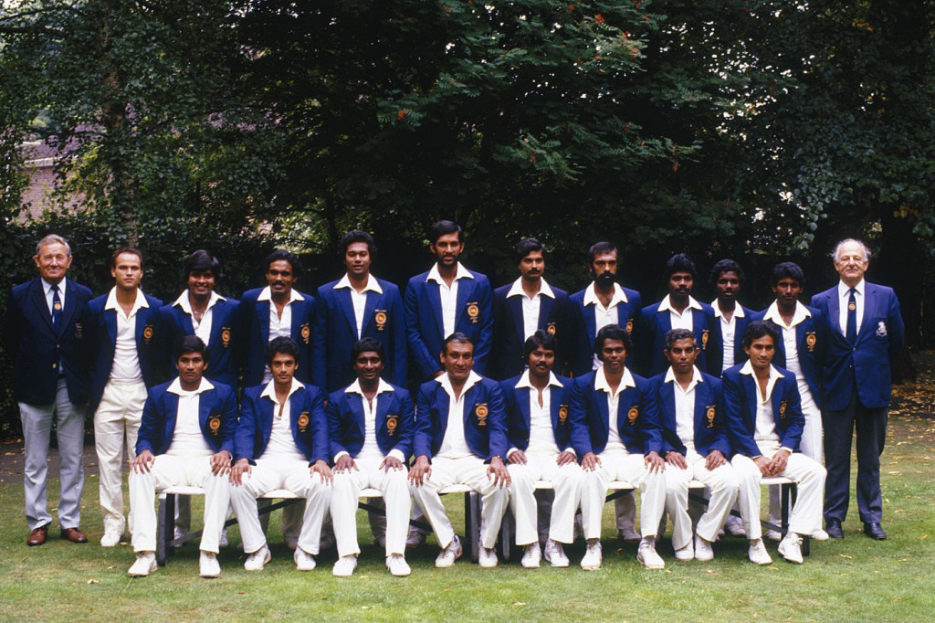 Sri Lankan Team to England in 1984