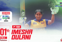 WATCH – Imesha Dulani 101* (64) | Pakistan Women tour of Sri Lanka 2026 – 1st T20I