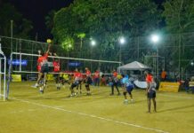 Tamil Nadu Youth complete successful tour of Sri Lanka Tamil Nadu Youth Men's Volleyball Team in action in their tour of Sri Lanka 2023