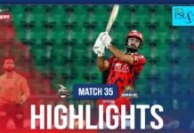 WATCH – Lahore Qalandars vs Karachi Kings | PSL 2026 – Match 35 Lahore Qalandars vs Karachi Kings