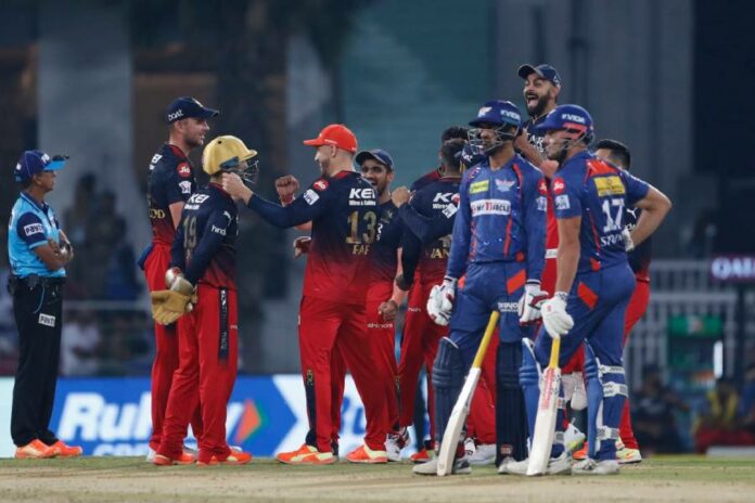 Royal Challengers Bangalore v Lucknow Super Giants