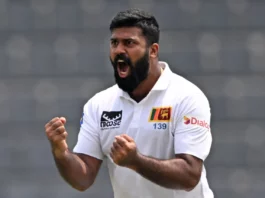 ලහිරු කුමාර දක්ෂ පන්දු යැවීමක Sri Lanka tour of West Indies