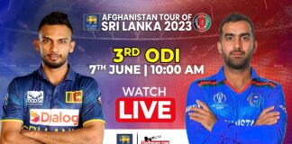 Afghanistan tour of Sri Lanka 2023