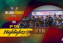 HIGHLIGHTS – 3rd T20I | Sri Lanka Women’s tour of Bangladesh 2026