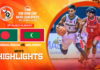 Highlights | Bangladesh vs Maldives | FIBA U18 Asia Cup SABA Qualifier’s 2026