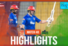 WATCH – HIGHLIGHTS – Islamabad United vs Multan Sultans | PSL 2026 – Match 40