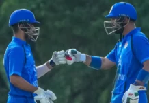 ඇෆ්ගනිස්තානය, ඉන්දීය A ක්රීඩකයෝ පරාජය කරයි