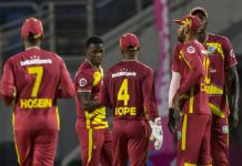 ஹோல்டர், ஹோப் துணையோடு முதல் T20I போட்டியில் மேற்கிந்திய தீவுகள் வெற்றி Sri Lanka tour of West Indies 2026